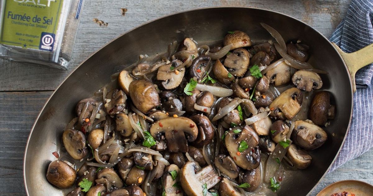 Cooking Baby Bells Mushrooms