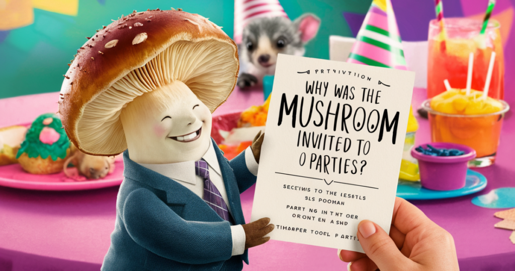 Why Was The Mushroom Invited To Parties